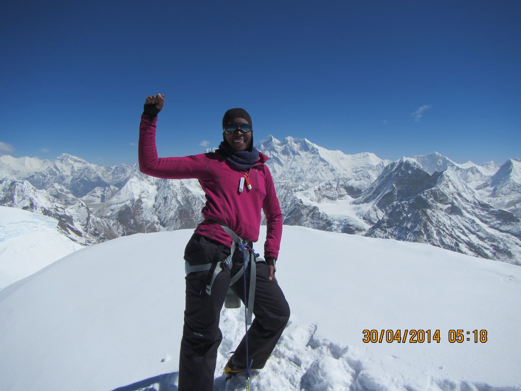 Saray Khumalo Takes on Everest